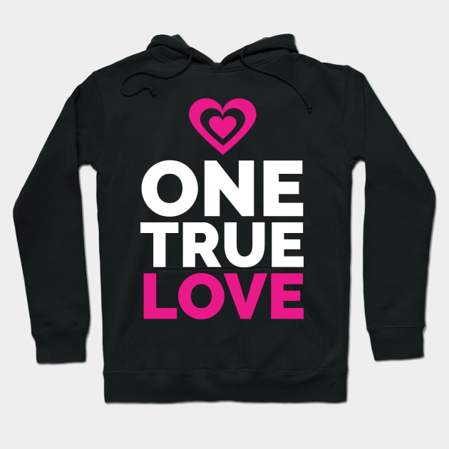 One True love Hoodie by madeinchorley